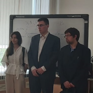 Защита дипломных работ на кафедре 